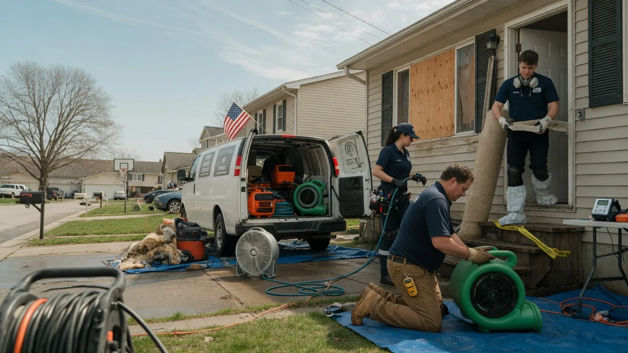 Water Damage Restoration in Olney, MT near me